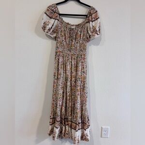 By the River Midi Dress